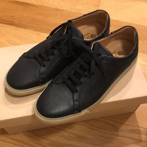 NEW Loro Piana Lace Up Sneaker 100% Deer Leather